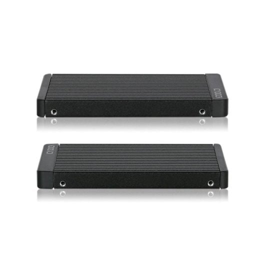 Box per SSD ICY DOCK MB705M2P-B M.2 Alluminio Nero Dissipazione NVMe-U.2