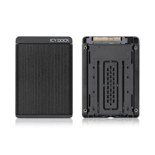 Box per SSD ICY DOCK MB705M2P-B M.2 Alluminio Nero Dissipazione NVMe-U.2