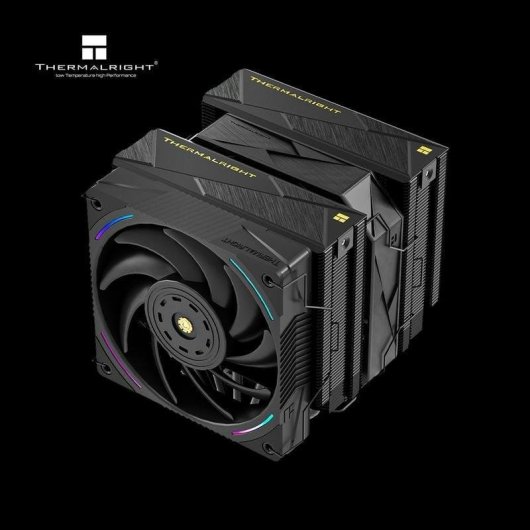 Refrigeraçao a Ar Thermalright Socket AM4/AM5/LGA1700 Doble Torre Royal Pretor 130 Ultra ARGB