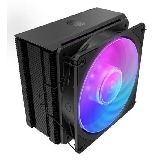Refrigeração a Ar Cooler Master Socket AM5 AM4 LGA1700 120mm Hyper 212 3DHP ARGB Preto