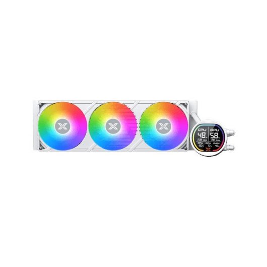 Refrigeración Líquida Xigmatek LK Pro 360 360mm 3 Ventiladores ARGB Ecrã LCD