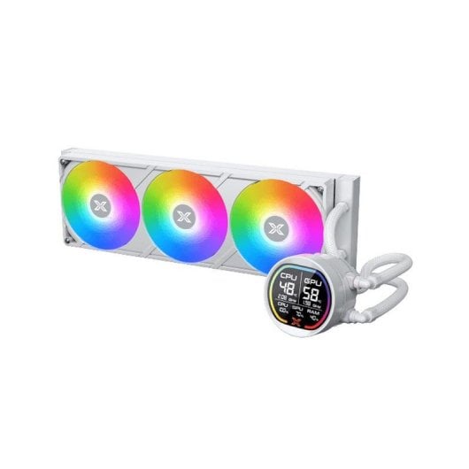 Refrigeración Líquida Xigmatek LK Pro 360 360mm 3 Ventiladores ARGB Ecrã LCD