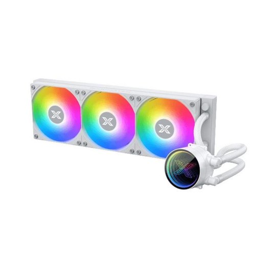Refrigeración Líquida Xigmatek Fenix II 360mm 3 Ventiladores ARGB Branco Gaming