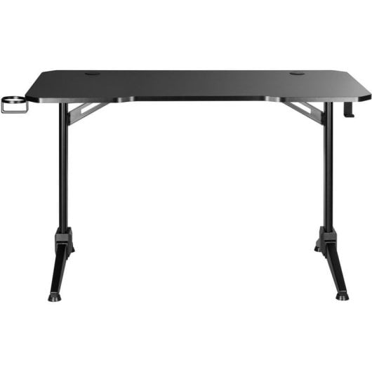 Mesa Gaming OPLITE 120 cm MDF Negro Pasacables integrado