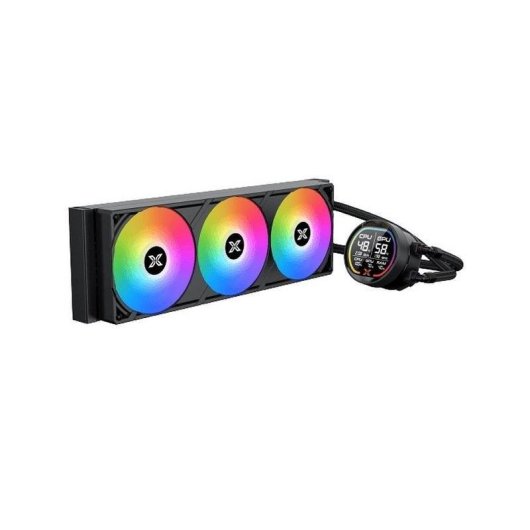 Refrigeração Líquida Xigmatek LK Pro Digital 360mm 3 Ventoinhas ARGB Ecrã LCD
