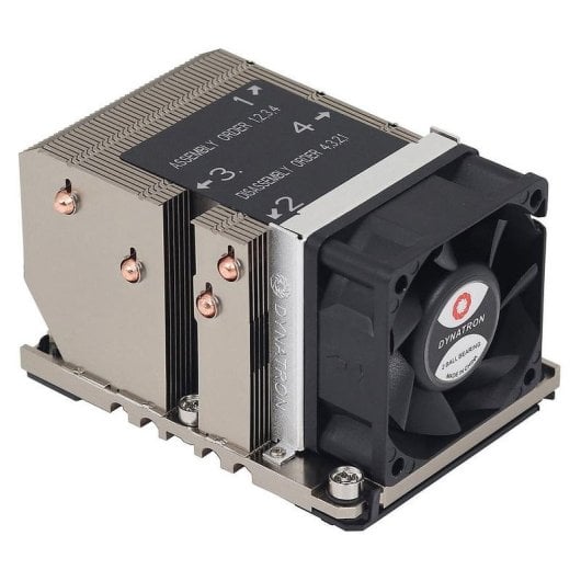 Kühllösung Luft Dynatron Intel LGA3647 2U B5 Heat Pipe PWM Server