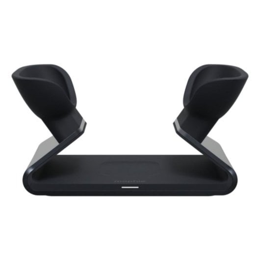 Caricatore Cuffie Mophie 401316655 Stand Wireless Qi USB-C Nero