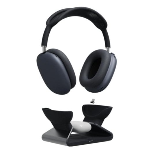 Caricatore Cuffie Mophie 401316655 Stand Wireless Qi USB-C Nero