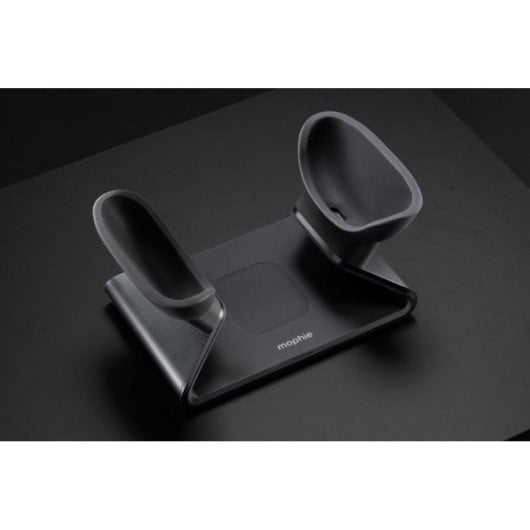 Caricatore Cuffie Mophie 401316655 Stand Wireless Qi USB-C Nero