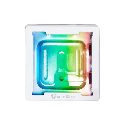 Refrigeration Liquide BitFenix BFW-AIO-240-WW27A-RP 240mm 2 Ventilateurs ARGB Blanc