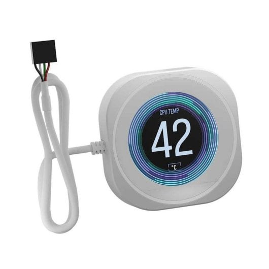 Refrigeração Líquida Corsair Nautilus RS Módulo Display LCD 78 mm Branco