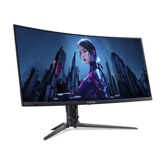Monitor Acer Predator UM.CXXEE.501 34" UltraWide Quad HD 240Hz QD-OLED Curvo FreeSync Premium Pro HDR10