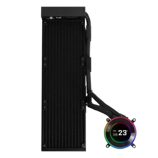 Refrigeración Líquida Lian Li Hydroshift II LCD-C 360mm Sin Ventiladores Pantalla IPS