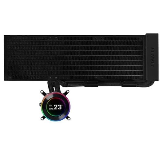 Refrigeración Líquida Lian Li Hydroshift II LCD-C 360mm Sin Ventiladores Pantalla IPS