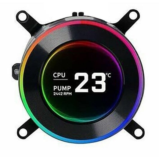 Refrigeración Líquida Lian Li Hydroshift II LCD-C 360mm Sin Ventiladores Pantalla IPS