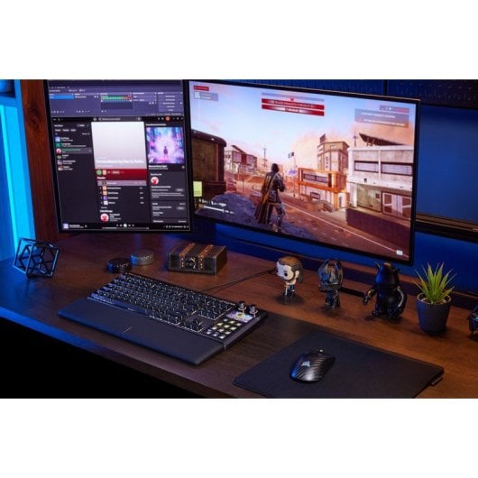 Teclado Corsair GALLEON 100 SD mecânico com Stream Deck, LCD e RGB