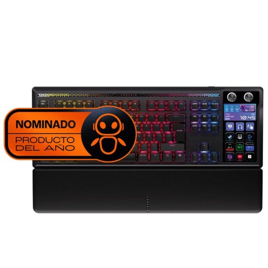 Teclado Corsair Galleon 100 SD mecánico con Stream Deck y pantalla LCD RGB