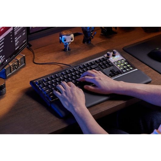 Teclado Corsair GALLEON 100 SD mecânico com Stream Deck, LCD e RGB