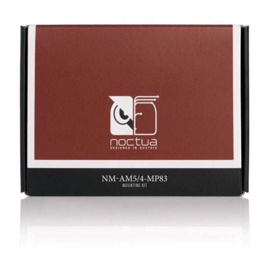 Kit de montaje Noctua NM-AM5/4-MP83 para CPU AM4 AM5 Negro Cromo