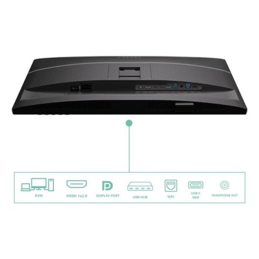 Monitor AOC Q27P4CV 27" Quad HD 120Hz IPS Altavoces USB-C Docking