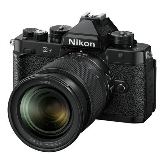 Appareil Photo Mirrorless Nikon Z f 24.5MP 6048x4032mm Full-Frame 24-70mm WiFi Bluetooth