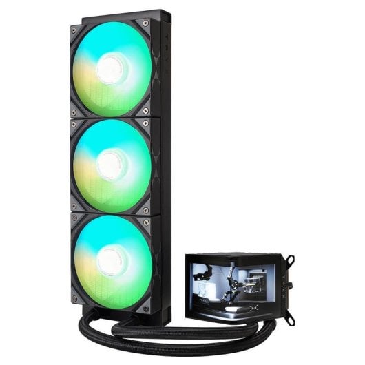 Refrigeration liquide TRYX L-P360A-AS3M-G1K 360mm 3 ventilateurs ARGB écran AMOLED