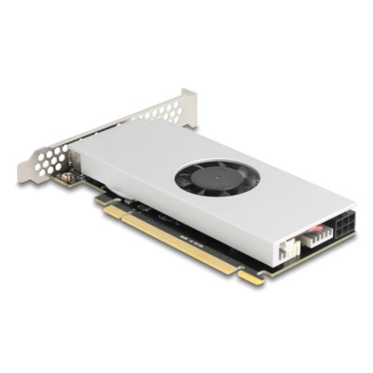 Carte PCIe DeLock 90806 4 Ports USB-C 20 Gbps Profil Bas Ventilateur
