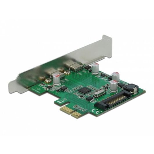 Placa DeLock 90493 PCIe x1 2 x USB-C 5Gbps Full Height/Low Profile
