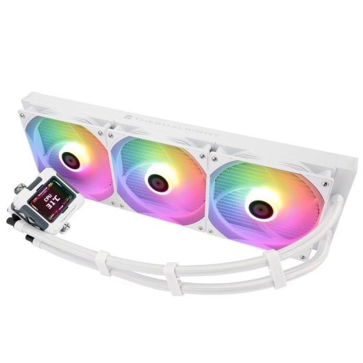 Système de refroidissement liquide Thermalright Frozen Warframe 420 mm avec écran LCD ARGB, 3 ventilateurs et overclocking