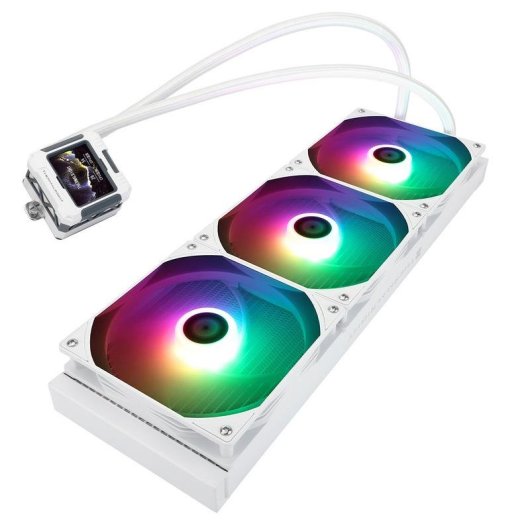 Système de refroidissement liquide Thermalright Frozen Warframe 420 mm avec écran LCD ARGB, 3 ventilateurs et overclocking