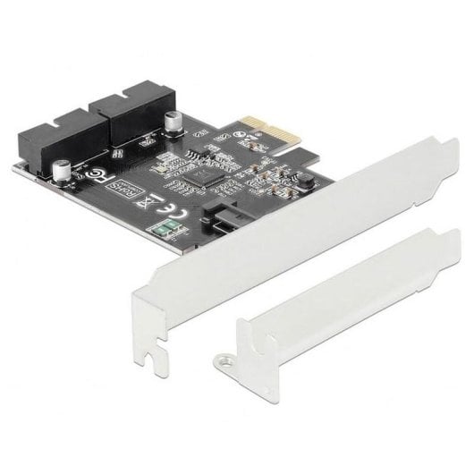 Tarjeta de Red DeLock 90387 PCI Express USB 3.0 5 Gbps Interna UASP