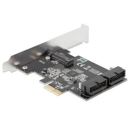 Tarjeta de Red DeLock 90387 PCI Express USB 3.0 5 Gbps Interna UASP