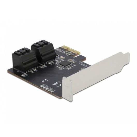 Tarjeta controladora DeLock 90010 PCI Express x1 4 puertos SATA 6 Gbps perfil bajo