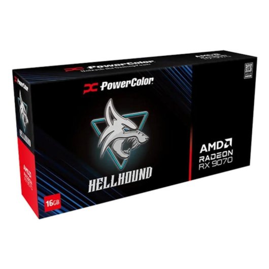 Tarjeta Graphique PowerColor Radeon RX 9070 Hellhound 16GB GDDR6