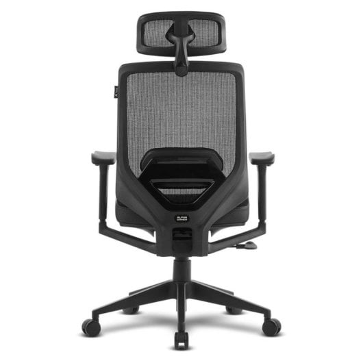 Sedia da ufficio Alpha Gamer Stella ergonomica mesh tech supporti 3D nera