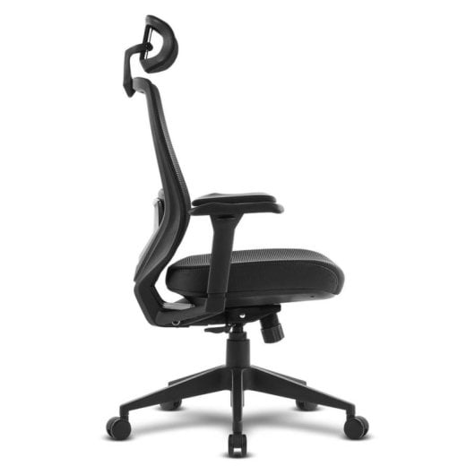 Sedia da ufficio Alpha Gamer Stella ergonomica mesh tech supporti 3D nera