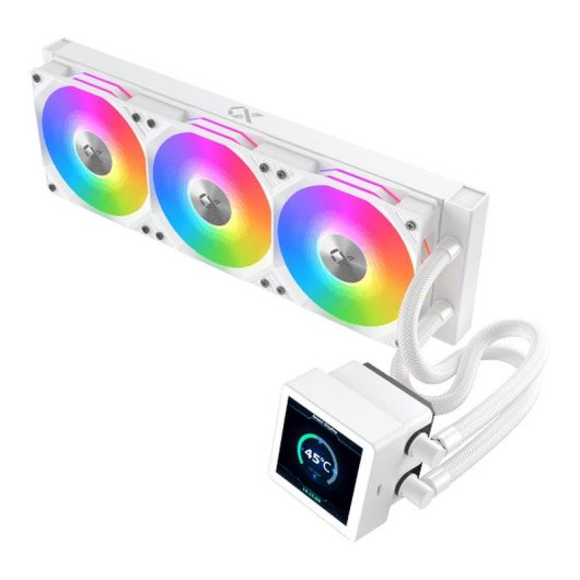 Refrigeración Líquida Xigmatek Connect 360 360mm 3 Ventiladores ARGB Ecrã LCD