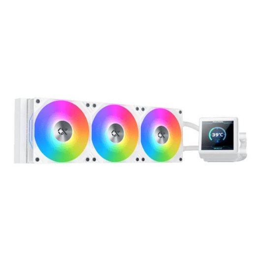 Refrigeración Líquida Xigmatek Connect 360 360mm 3 Ventiladores ARGB Ecrã LCD