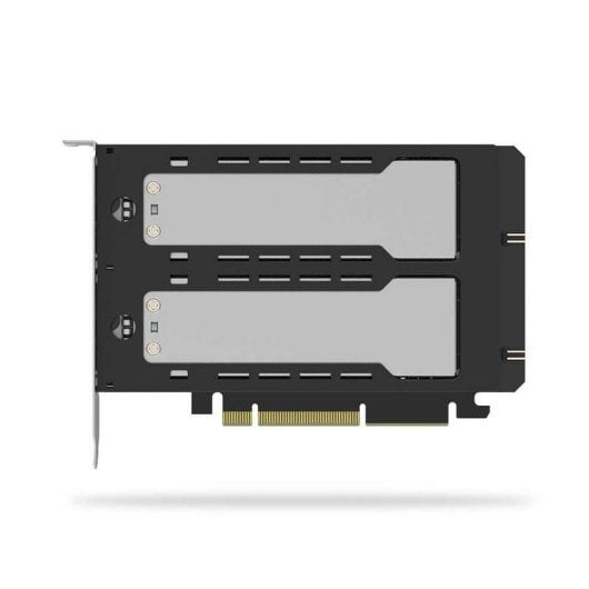 Carte PCIe ICY DOCK MB842M5P-B ExpressSlot Elite 2x M.2 NVMe PCIe 5.0 x8 Extractible
