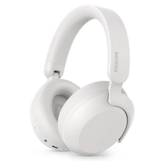 Auriculaires Philips TAH8000EWT/00 sans fil Bluetooth avec Réduction de Bruit, microphone, blanc