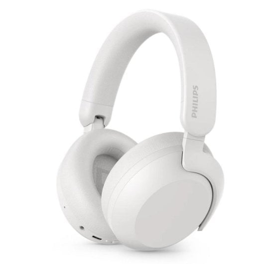 Auriculaires Philips TAH8000EWT/00 sans fil Bluetooth avec Réduction de Bruit, microphone, blanc