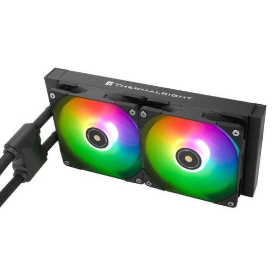Refrigeração Líquida Thermalright Frozen Notte 240 BLACK ARGB 240mm 2 Ventoinhas Multicor