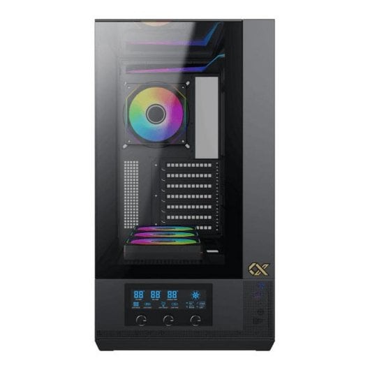 PC-Gehäuse Xigmatek Vision EN45196 Schwarz ARGB Glas ATX mATX 7 Slots