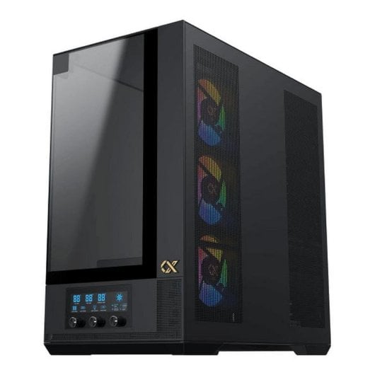 PC-Gehäuse Xigmatek Vision EN45196 Schwarz ARGB Glas ATX mATX 7 Slots