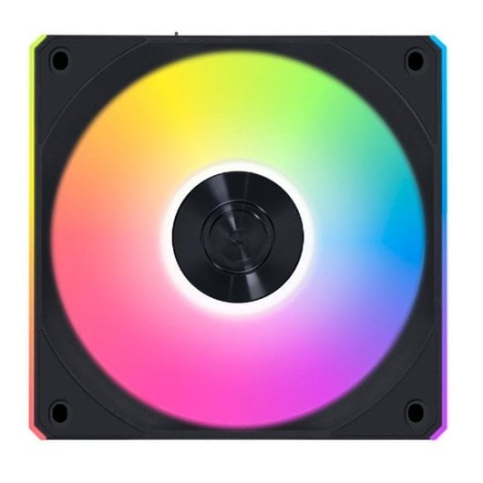 Refrigeração a Ar Lian Li 120mm Uni Fan CL Wireless Preto LED ARGB Palas Invertidas