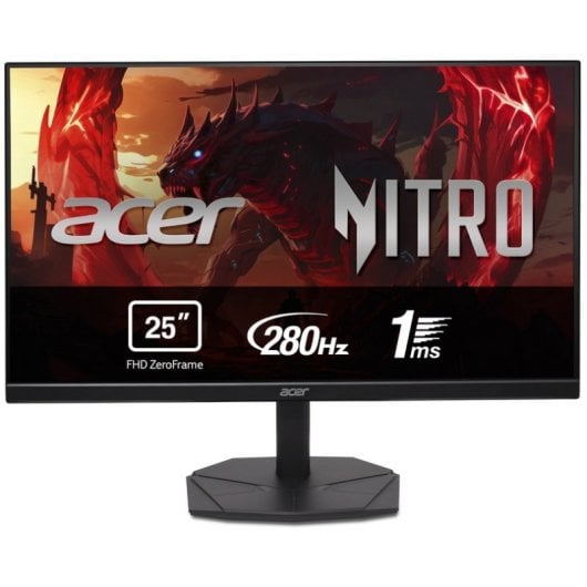 Monitor Acer Nitro KG251QZ1biip 24,5" FullHD 280Hz VA FreeSync Premium HDR10 1ms