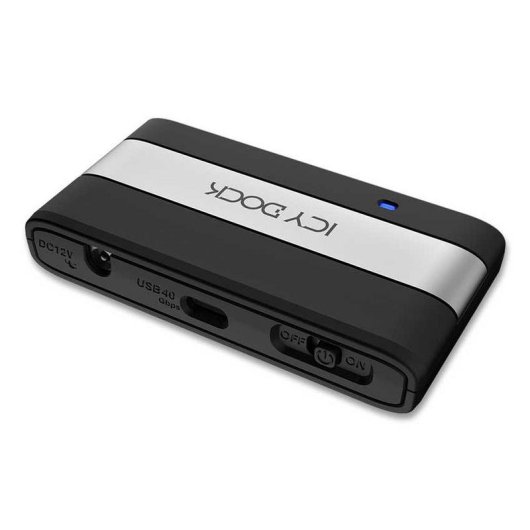 Adaptateur externe ICY DOCK MB307U-1VB SSD U.2 U.3 NVMe USB4 40 Gbps