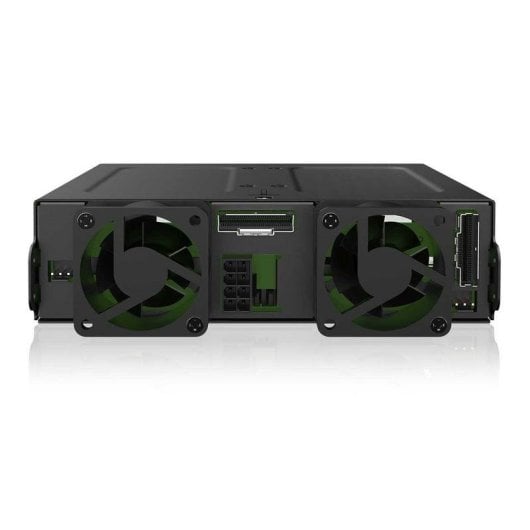 Boîtier SSD ICY DOCK MB324V4P-B 4x NVMe PCIe 4.0 U.2/U.3 5,25" SlimSAS Ventilateurs
