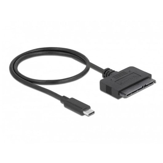 Adattatore DeLock 63803 USB-C a SATA 22 pin 0,5 m Nero