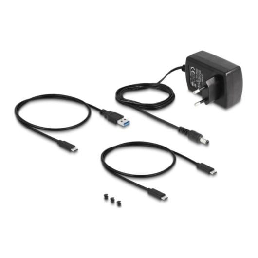 Base di connessione DeLock 64253 SSD M.2 NVMe SATA HDD 2,5" 3,5" USB-C